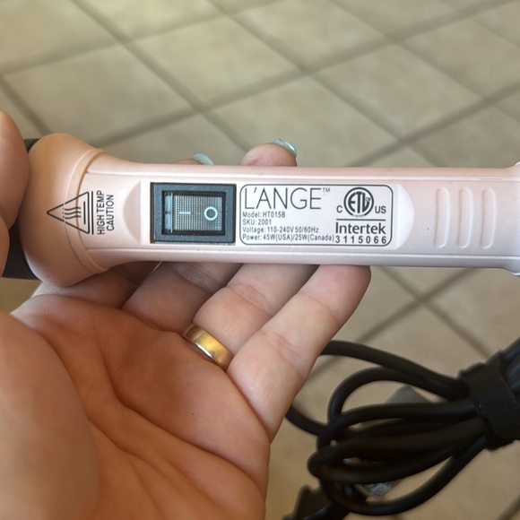 L'ange Hair Ondul Ceramic Curling Wand Professional Hot Tools Curling Iron - Picture 2 of 3